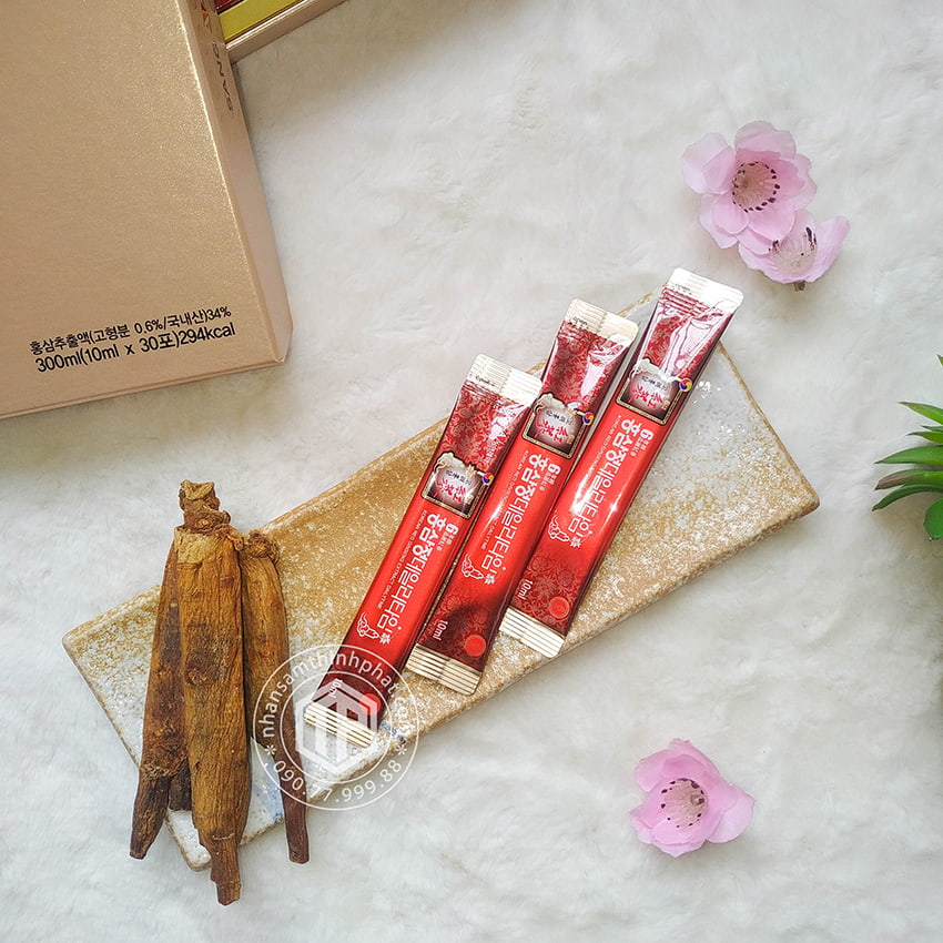 Nước hồng sâm Hàn Quốc Sanga 30 gói x 10ml