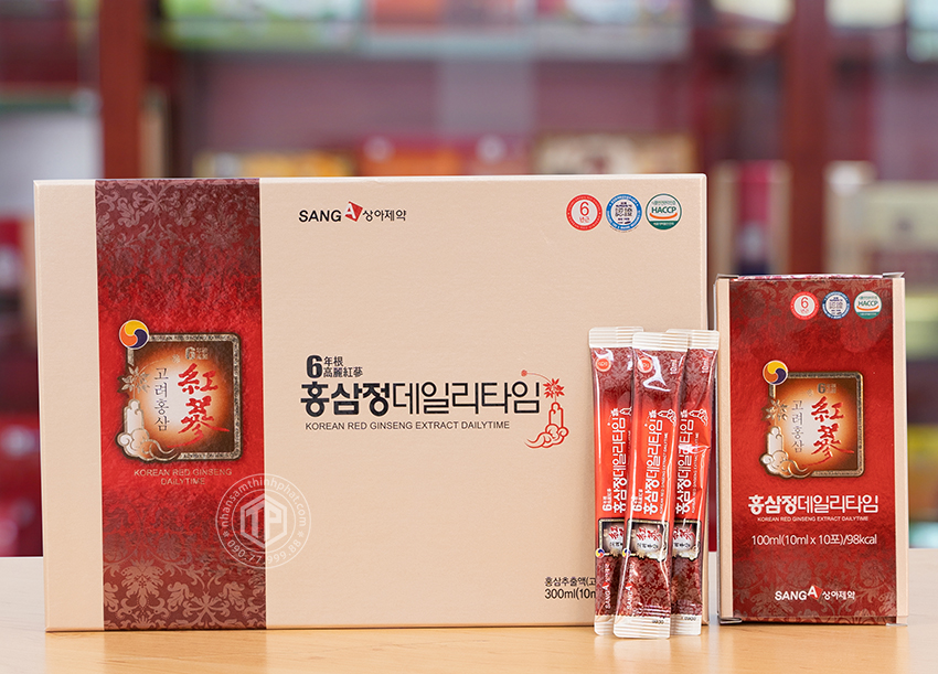 Nước hồng sâm Hàn Quốc Sanga 30 gói x 10ml