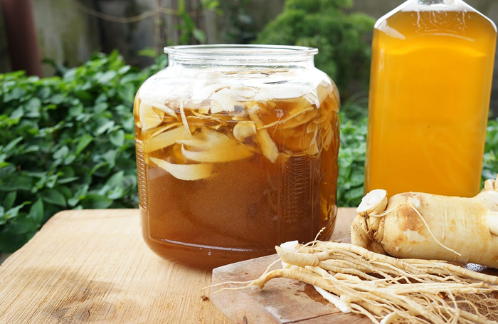 Sâm tươi ngâm mật ong