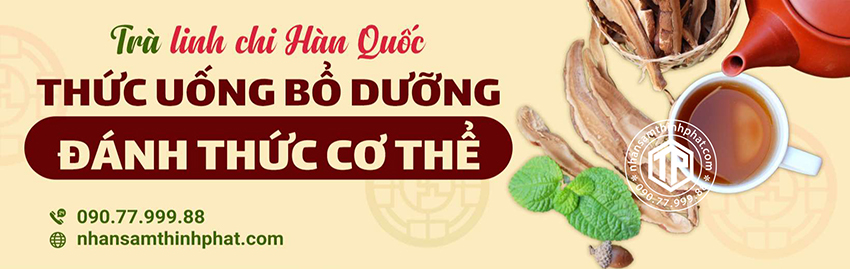 Trà Linh Chi Hàn Quốc - Thức Uống Bổ Dưỡng Đánh Thức Cơ Thể