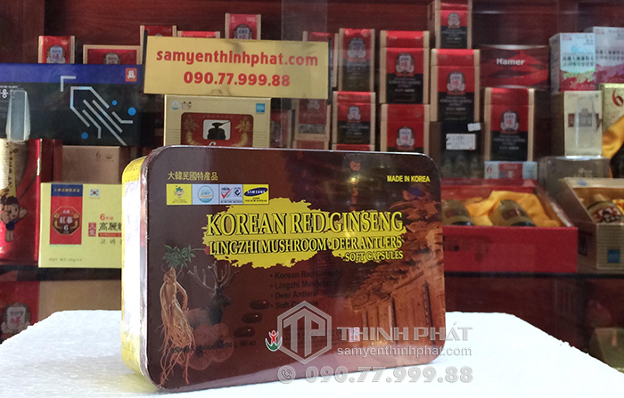 Viên sâm nhung linh chi Hàn Quốc