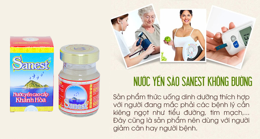 Yến Sào Khánh Hòa Sanest không đường