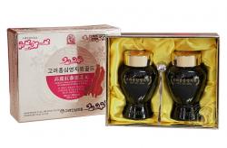 Cao hồng sâm linh chi Hàn Quốc Gold hộp 2 lọ x 300g
